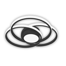 Светильник LED smart FORSAGE с пультом 100Вт 3000-5000K 5000Lm Круглый Черный 220765